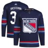 New York Rangers Hockeydrakt Igor Shesterkin 2023-24 Navy Tredje Adidas Authentic - Herre